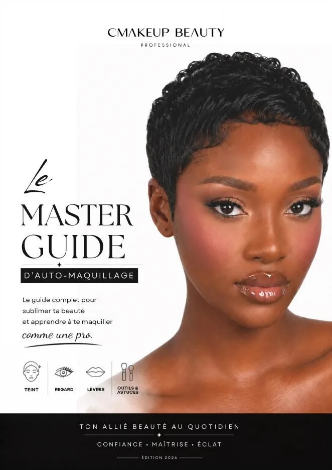 Le Master Guide d'Auto-Maquillage — livret premium CMAKEUP BEAUTY